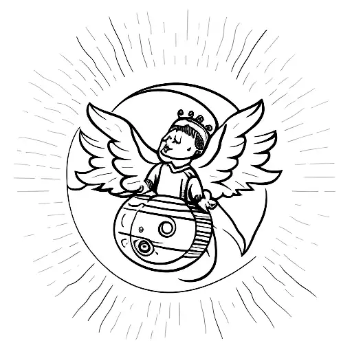Cherub On A Rocket