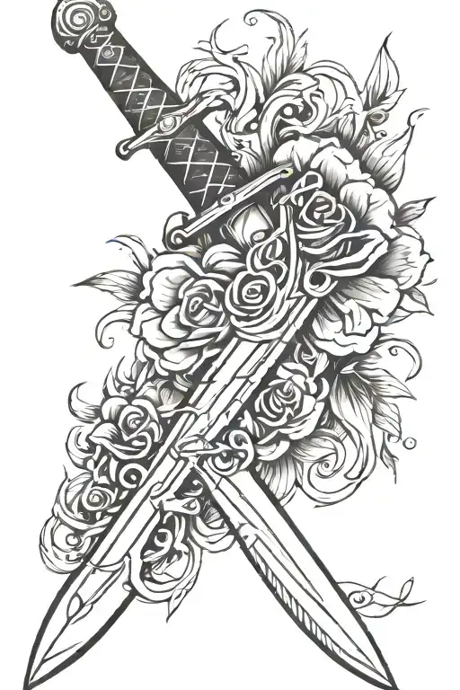 Sword With Letters