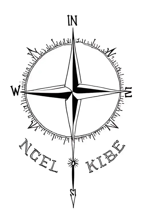 Compass Arrow Kids Names