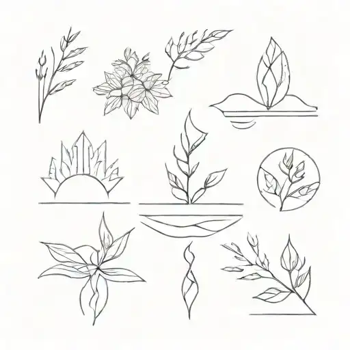 6 Different Natural Elements