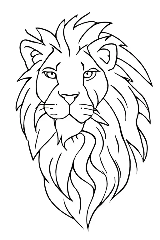 Lion With 2007 And G Inicials