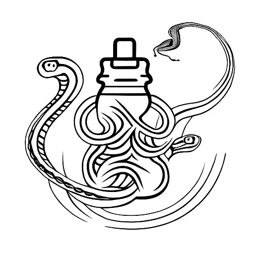 Snake Oil Bottle
