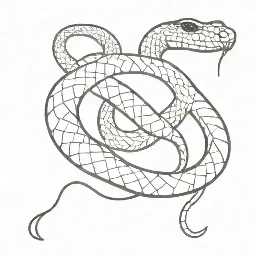 Snake Wrapped Shoulder