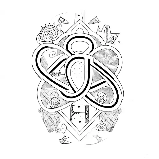 Heart Symbol With Letters J End G Inside