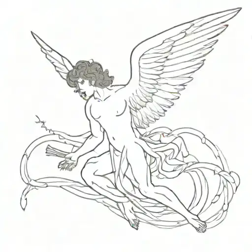 Icarus Falling Angel