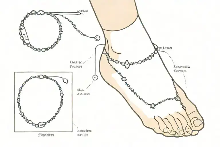 Charm Ankle Bracelet
