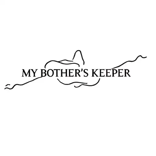 My Brother's Keeper Tattoo Black