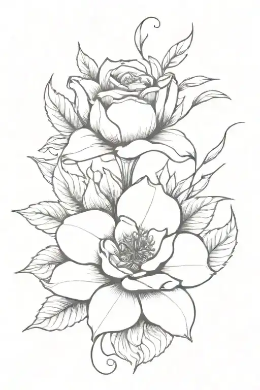 Flower Wrap With Book Open