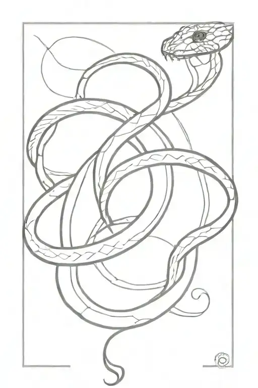 Ouroboros Snake Slithering
