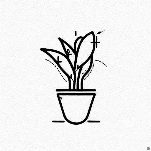 Computer Embedded In A Plant