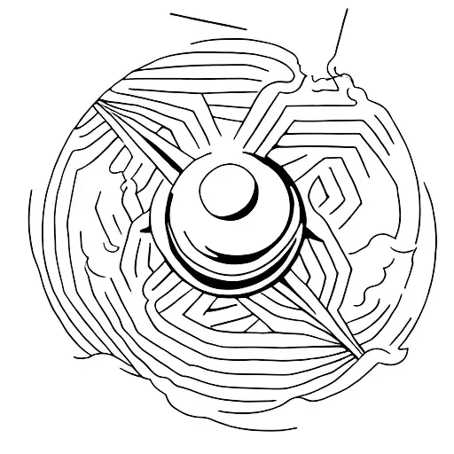 A Minimalist Representation Of The Dragon Balls With A Hidden Meaning