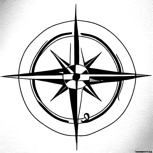 Compass Behind A World Map With A Plane Above And An Anchor Below
