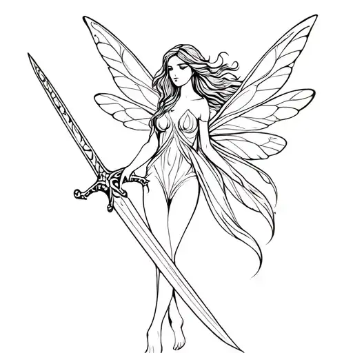 Fairy With Sword