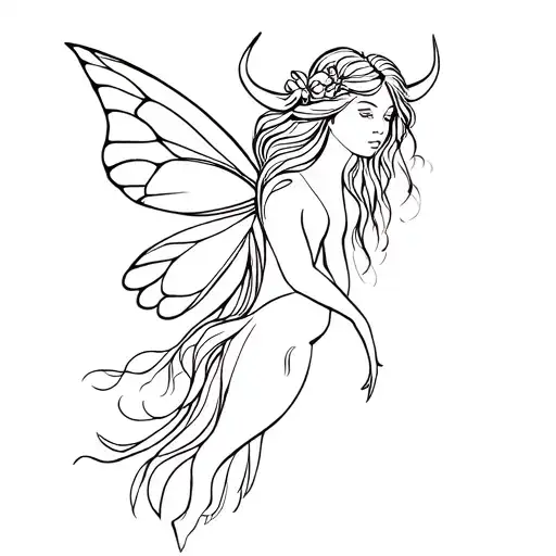 Buffalo Feminie Fairy Line