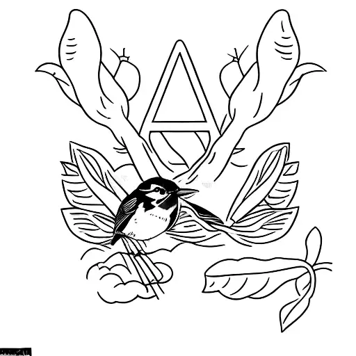 Red Yellow And Green Robin