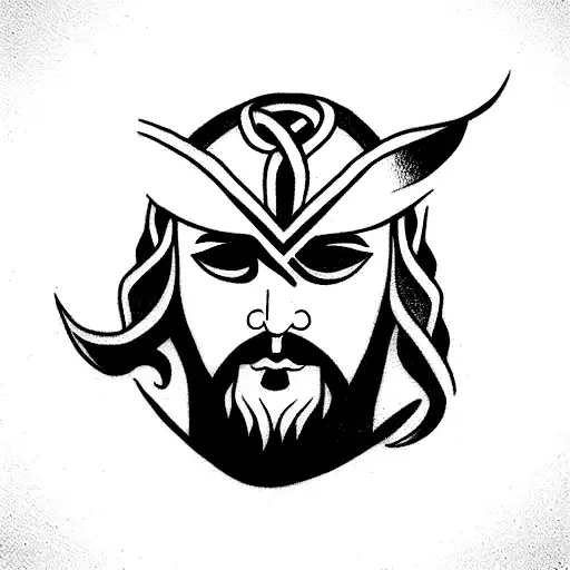 Odin From Nordic Mythologi