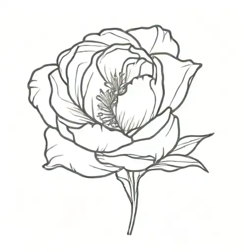 Birth Flower Stamp