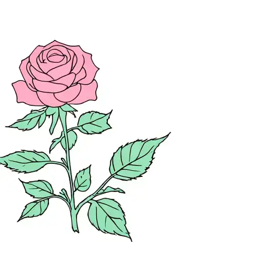 Famiglia With A Rose Growing