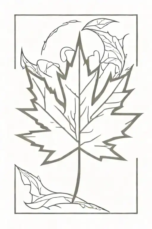 Canada Flag Maple Leaf
