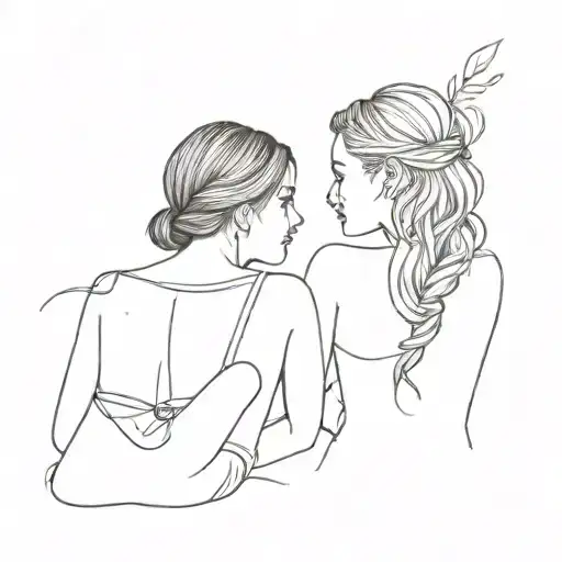 Best Friends Enjoying