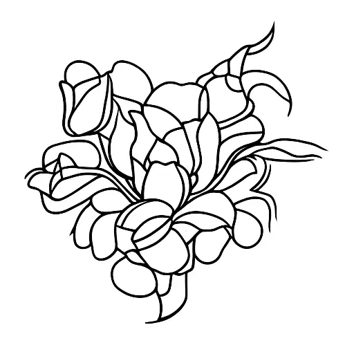 Tulip On The Collarbone