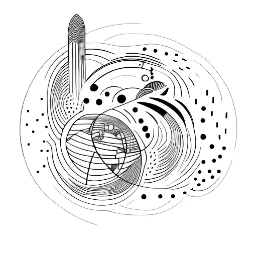 Abstract Design Inspired By A Famous Philosopher's Quote