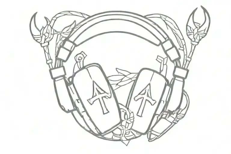 Hand Peace Sign Corsair Gaming Headset Ily Underneath Centered