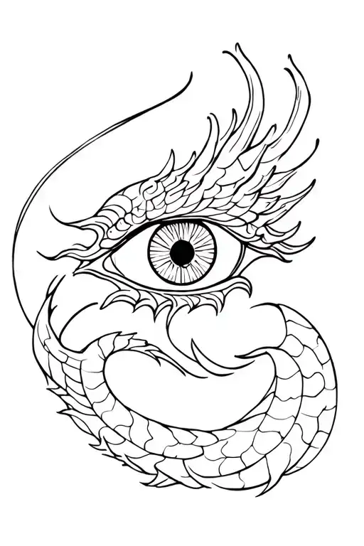 Dragon And Eye