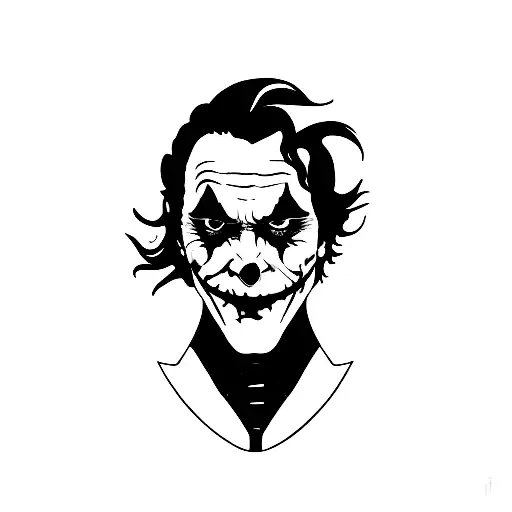 Joker Holding Coin