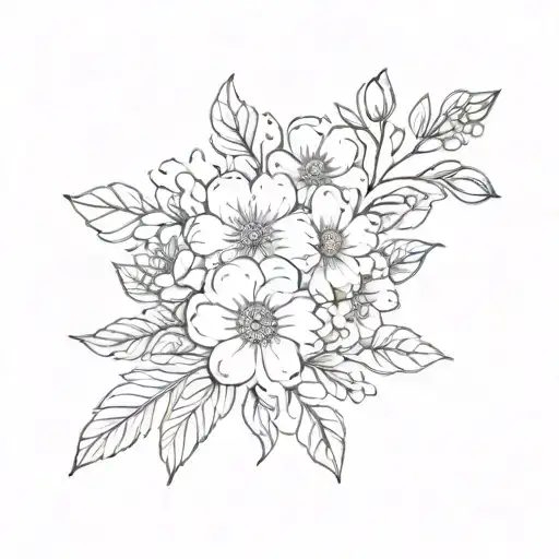 Birth Month Flower Bouquet