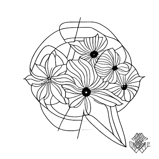 Incorporate Lines And Nature Into A Minimalist Tattoo Design