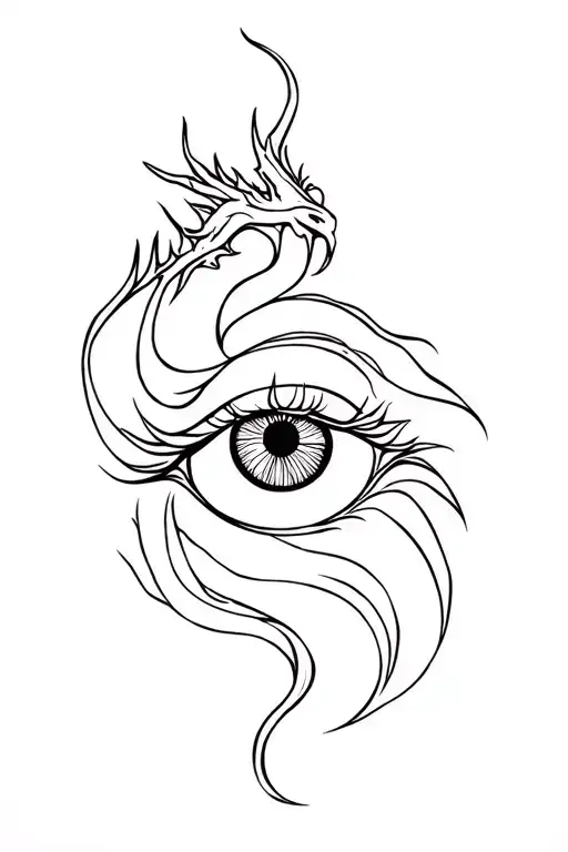 Dragon And Eye