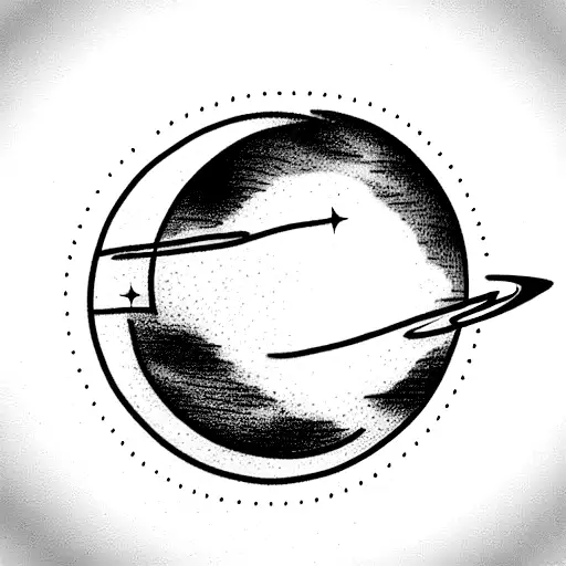 Moon And Saturn And Love