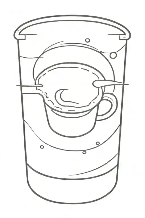 Cappuccino Symbol Made