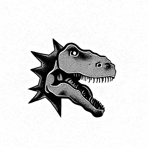 Dinosaur With Its Body