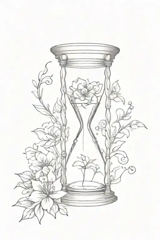 Hour Glass Surrounded