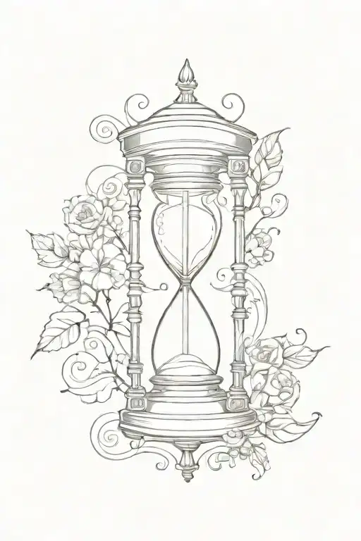 Hour Glass Surrounded