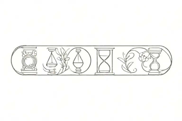 Hour Glass Surrounded