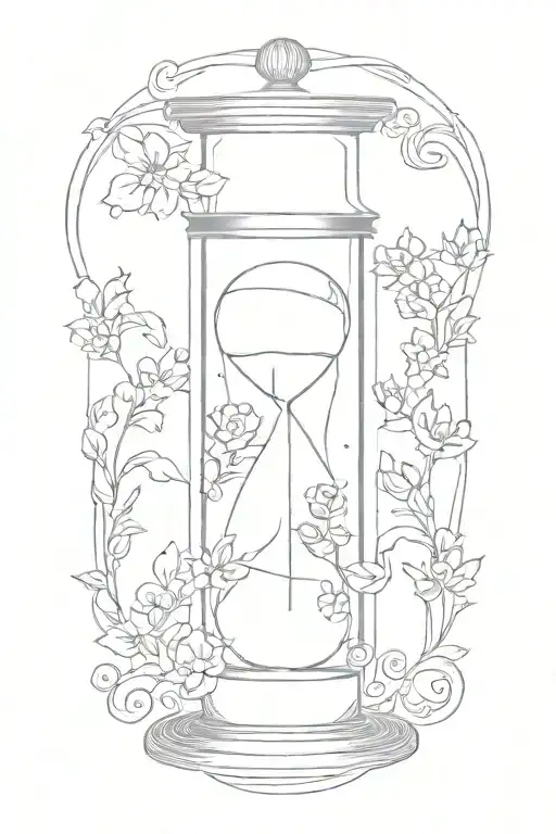 Hour Glass Surrounded
