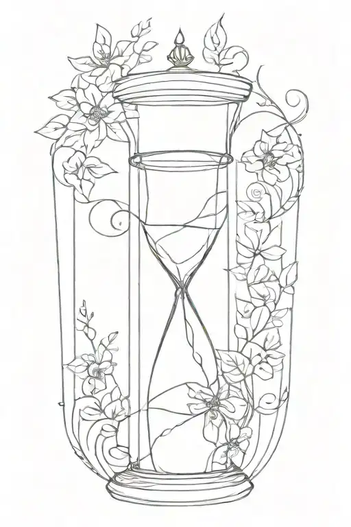 Hour Glass Surrounded