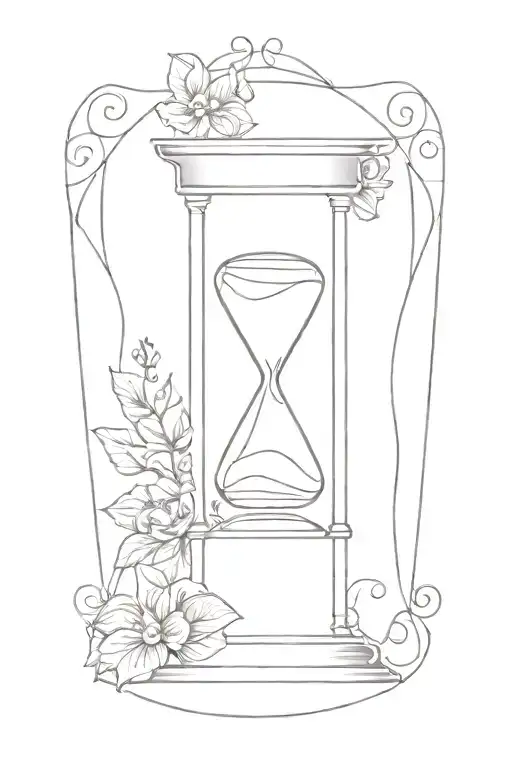 Hour Glass Surrounded