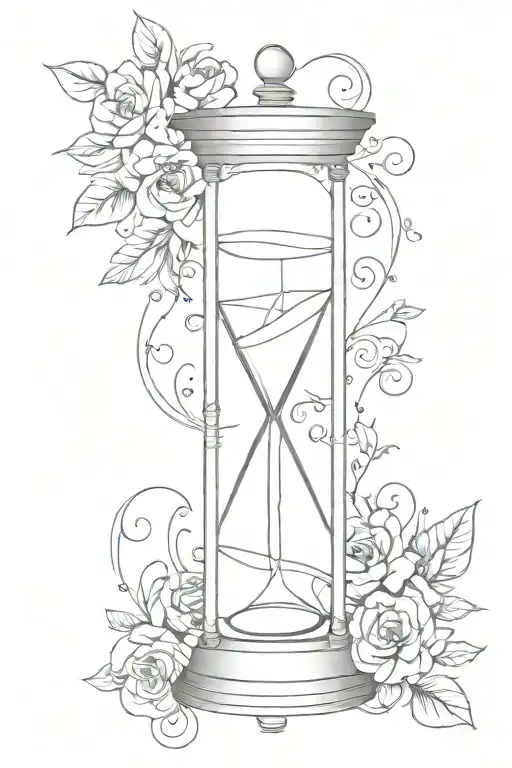 Hour Glass Surrounded
