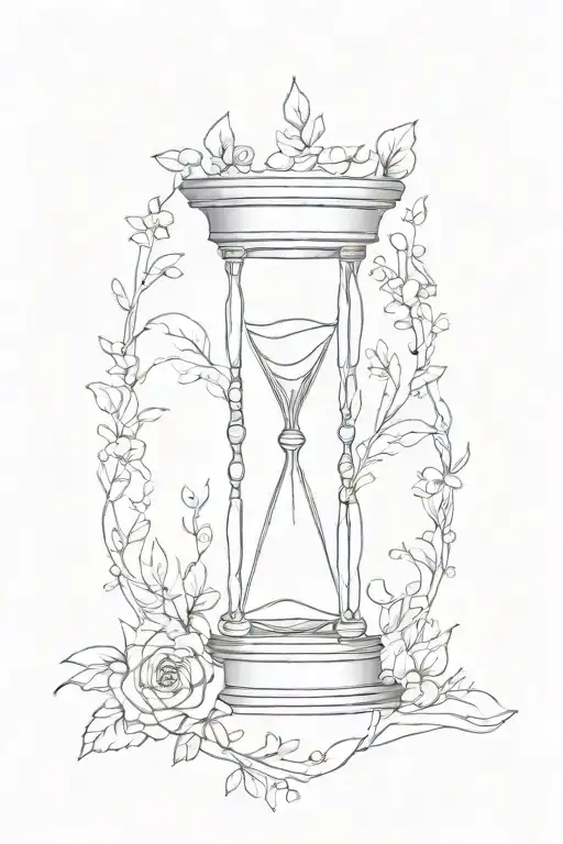 Hour Glass Surrounded