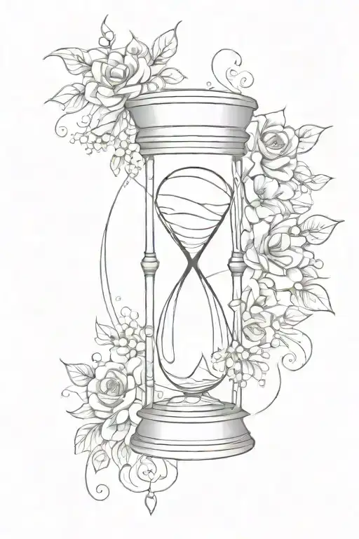 Hour Glass Surrounded