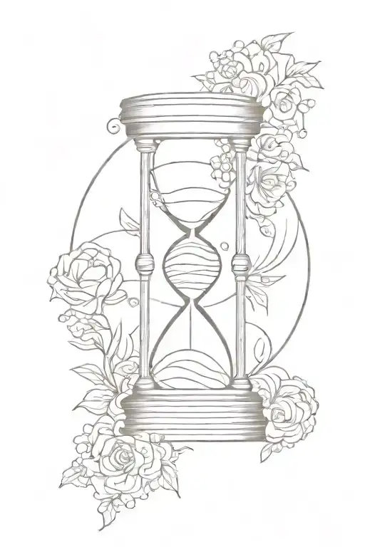 Hour Glass Surrounded