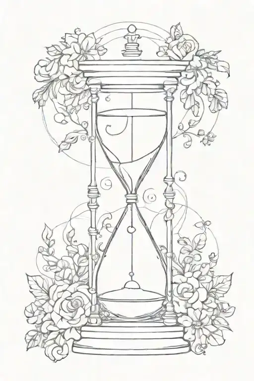 Hour Glass Surrounded