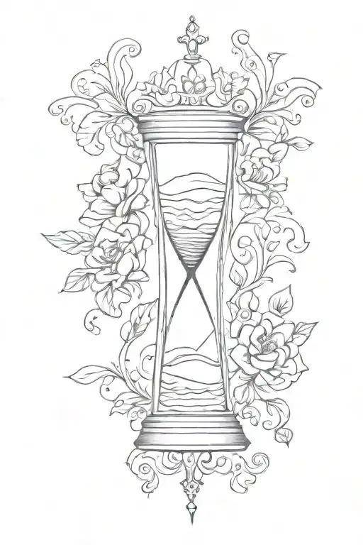 Hour Glass Surrounded