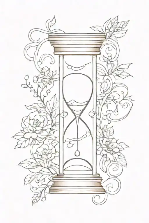 Hour Glass Surrounded