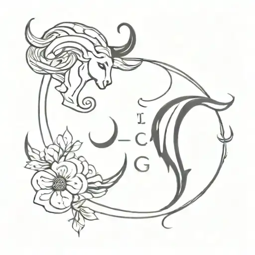 Pisces Zodiac Sign And Taurus Zodiac Symbol