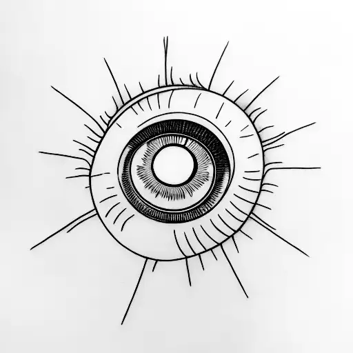Eye With Sun